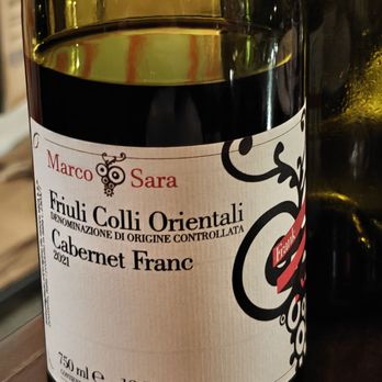 Hippo - Marco Sara 2021 Cabernet Franc, which surprisingly paired very well with the hamachi crudo, pork ragu, steak, and chicken. - American Near Me - Los Angeles, California