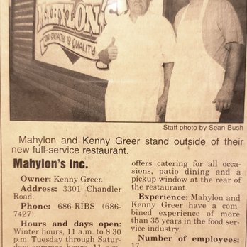 Mahylon's - Barbeque Near Me - Muskogee, Oklahoma Mahylon's - Barbeque Near Me - Muskogee, Oklahoma