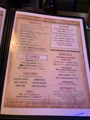 Menu photo 3 Wayside Inn Jefferson, WI
