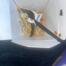She also found this black thing and salt and pepper
