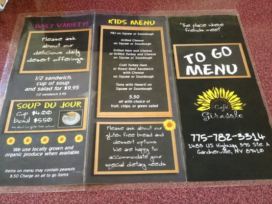 Menu photo 5 Cafe Girasole Gardnerville, NV