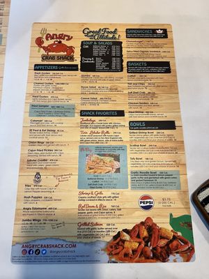 Menu photo 4 Angry Crab Shack Atascocita, TX
