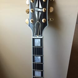 Raritan Bay Guitar Repair - Same guitar from the front. These dudes are magicians! The guitar is somehow better than before the headstock broke off!