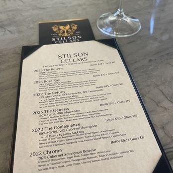 Stilson Cellars - Tasting menu - Wine Tasting Room Near Me - Paso Robles, California Stilson Cellars - Tasting menu - Wine Tasting Room Near Me - Paso Robles, California