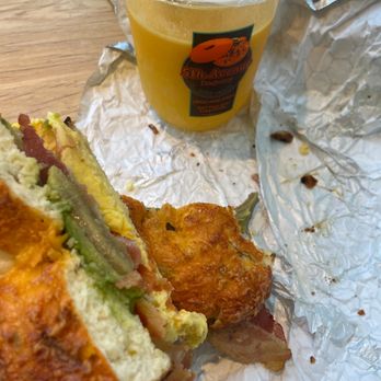 5th Ave Bagelry - 8. Denver Omelet Fresh squeeze orange juice - Bagels Near Me - Long Beach, California