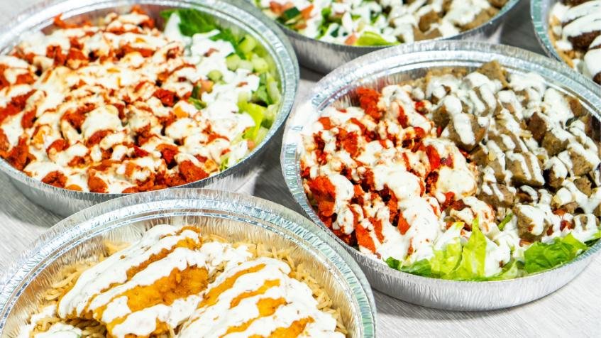Food from Naz’s Halal Food - Takoma Park