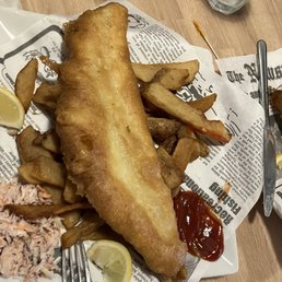 Fish and chips Fish and chips