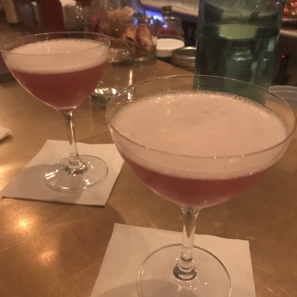 Bar Reyna - French martini (vodka, chambord(raspberry liqueur), pineapple juice) - Mediterranean Near Me - Toronto, Ontario
