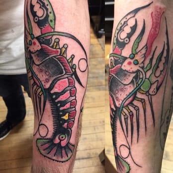 Tattoo Candy - Da Lobster by Ryan 12/29/15 - Tattoo Near Me - Chicago, Illinois