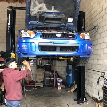BB Auto Tech Repair - Cleaning area that was dirty from bad part - Auto Repair Near Me - Bell Gardens, California