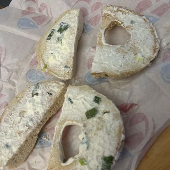 Brooklyn Water Bagel - Bagel with Scallion cream cheese- Or lack there of.. - Bagels Near Me - Winter Park, Florida Brooklyn Water Bagel - Bagel with Scallion cream cheese- Or lack there of.. - Bagels Near Me - Winter Park, Florida