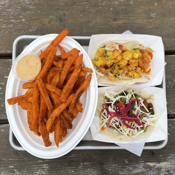 Nyam Sunshine Cuisine - Sweet potato fries - Food Trucks Near Me - Austin, Texas Nyam Sunshine Cuisine - Sweet potato fries - Food Trucks Near Me - Austin, Texas