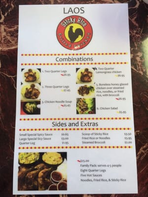 Menu photo 3 Sticky Rice Albuquerque, NM