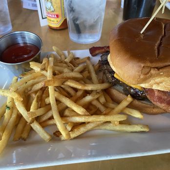 The Hornet - My Beef Burger side of fries - American Near Me - Denver, Colorado The Hornet - My Beef Burger side of fries - American Near Me - Denver, Colorado
