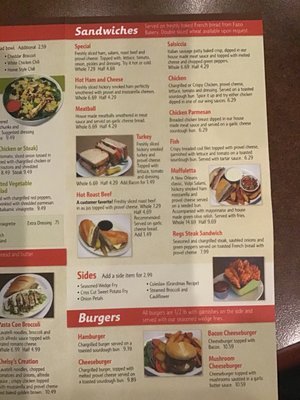 Menu photo 2 Peggs Restaurant On the Boulevard High Ridge, MO