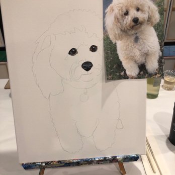 Painting with a Twist - Paint your pet class! - Art Classes Near Me - Carmel, Indiana