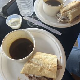 Prime rib dip
