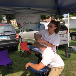Michele's Massage - Chair Massage at Colchester Farmers' Market