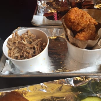 Bell's BBQ - Buffalo cauliflower and side of pulled pork - Barbeque Near Me - Henderson, Nevada