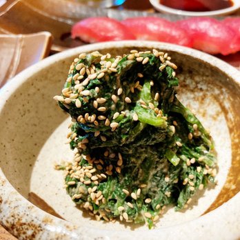 Zuma - Steamed baby spinach - Japanese Near Me - Boston, Massachusetts Zuma - Steamed baby spinach - Japanese Near Me - Boston, Massachusetts