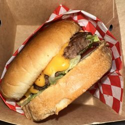 Nation's Giant Hamburgers - Cheeseburger