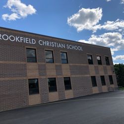 Brookfield Christian School - Front of the school building