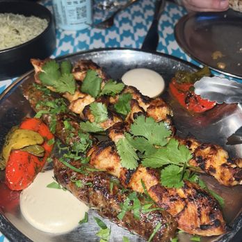 Laser Wolf - Chicken and Beef Kebab - Middle Eastern Near Me - Philadelphia, Pennsylvania