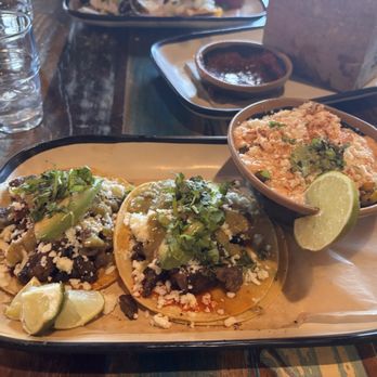 Zocalo - El Macho tacos with elote - Mexican Near Me - Colorado Springs, Colorado