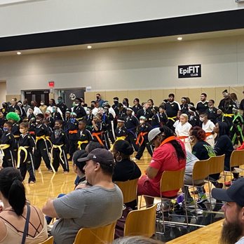Premier Martial Arts - Just a portion of the kids at the school. So many kids that have to rent out facilities. Means it's too many. Around 300 - Karate Near Me - Mableton, Georgia Premier Martial Arts - Just a portion of the kids at the school. So many kids that have to rent out facilities. Means it's too many. Around 300 - Karate Near Me - Mableton, Georgia