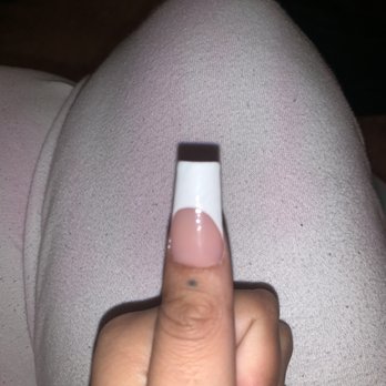 Jade Nails - Uneven tip - Nail Salons Near Me - Houston, Texas Jade Nails - Uneven tip - Nail Salons Near Me - Houston, Texas