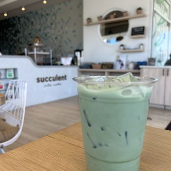 Succulent Coffee Roasters - matcha latte with berry balboa (tastes like fruity pebbles!) - Coffee & Tea Near Me - Huntington Beach, California Succulent Coffee Roasters - matcha latte with berry balboa (tastes like fruity pebbles!) - Coffee & Tea Near Me - Huntington Beach, California