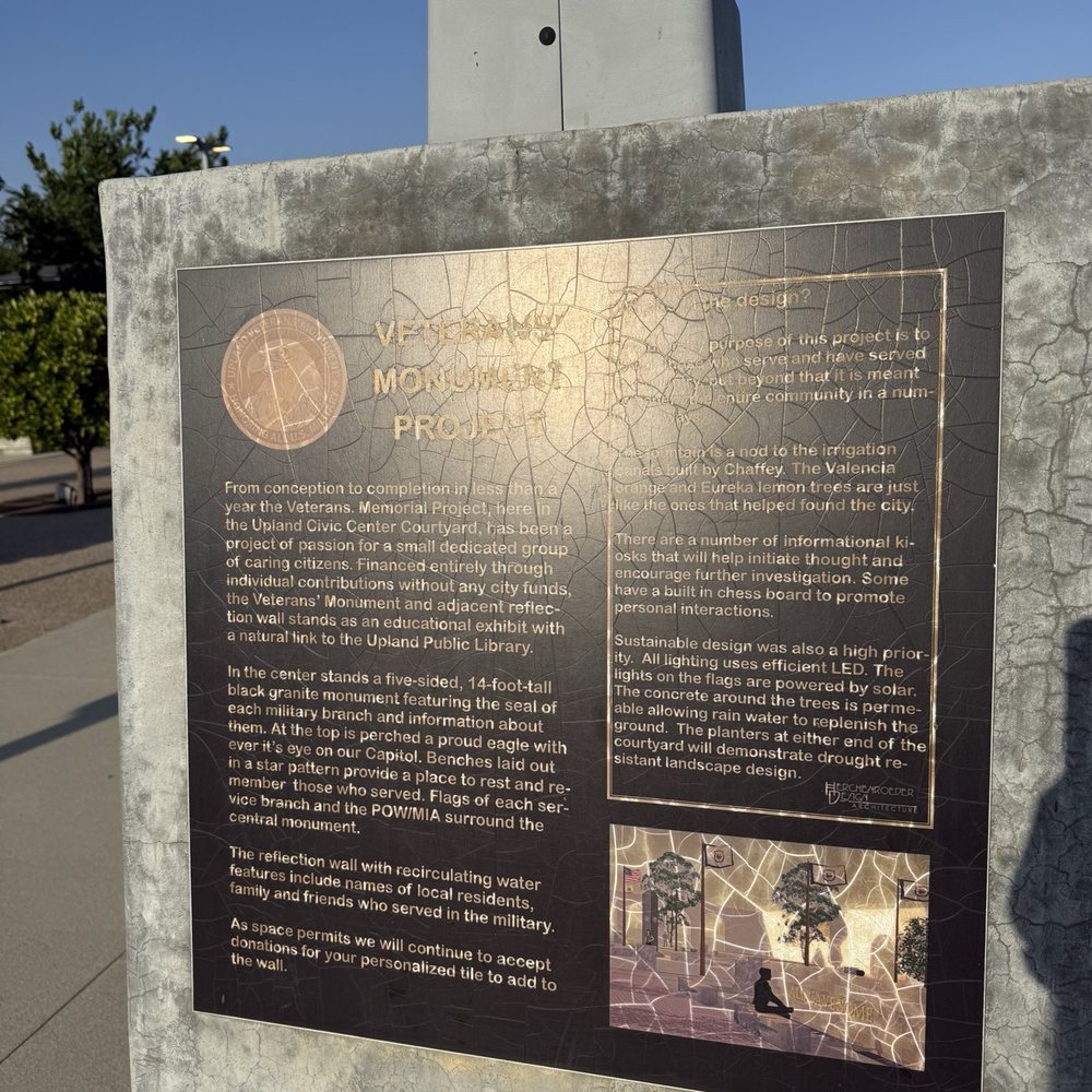 Upland Veterans’ Monument - Landmarks & Historical Buildings Near Me - Upland, California Upland Veterans’ Monument - Landmarks & Historical Buildings Near Me - Upland, California