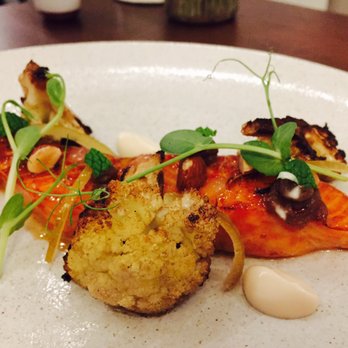 Senia - Hot Smoked King Salmon - Cocktail Bars Near Me - Honolulu, Hawaii