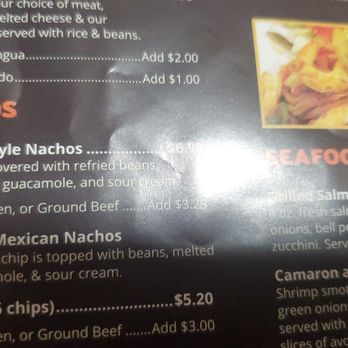 Taco Dále - the menu of a mexican restaurant - Mexican Near Me - Aurora, Illinois Taco Dále - the menu of a mexican restaurant - Mexican Near Me - Aurora, Illinois
