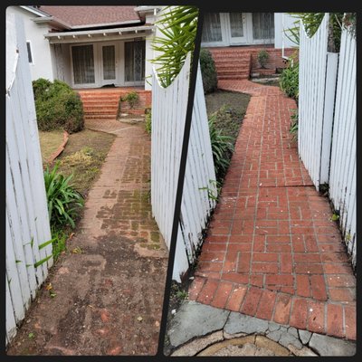 Yard surface and walkway cleanings - We clean all sorts of materials and mediums used for walkways and area beautification. We have the expertise to leave the area clean and presentable while maintaining the surfaces integrity and finish. Yard surface and walkway cleanings - We clean all sorts of materials and mediums used for walkways and area beautification. We have the expertise to leave the area clean and presentable while maintaining the surfaces integrity and finish.