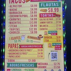 Delichio’s - Menu
