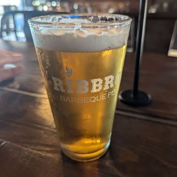Ribbro Bbq - A lovely IPA to enjoy with our meal. - Barbeque Near Me - Foothill Ranch, California