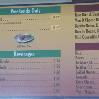 Tacos Ameca - Menu - Mexican Near Me - Gilroy, California Tacos Ameca - Menu - Mexican Near Me - Gilroy, California