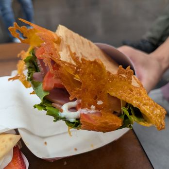 Sophie's Crepes - Ham, cheese, and veggie crepe - Desserts Near Me - San Francisco, California Sophie's Crepes - Ham, cheese, and veggie crepe - Desserts Near Me - San Francisco, California