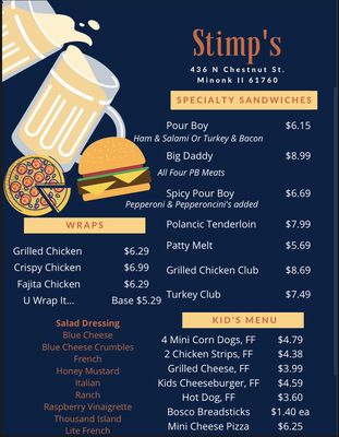 Menu photo 4 The Woodford Pub Minonk, IL Menu photo 4 The Woodford Pub Minonk, IL