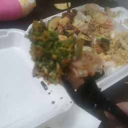 Even the broccoli is old and tasted old