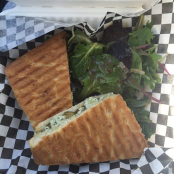 Leaf & Ladle - Vegan panini with side of greens - Sandwiches Near Me - Bellingham, Washington Leaf & Ladle - Vegan panini with side of greens - Sandwiches Near Me - Bellingham, Washington
