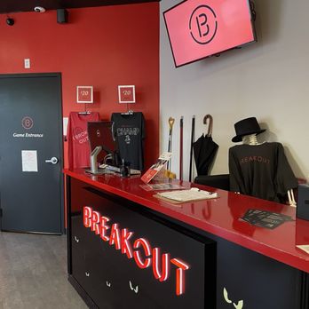 Breakout Games - Check in counter - Escape Games Near Me - Woburn, Massachusetts