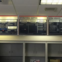 USPS - Mailing options