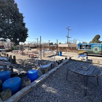 ABQ Coffee - The Albuquerque Collective Outside Activity & Food Area - Bakeries Near Me - Albuquerque, New Mexico
