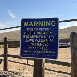 Hidden Valley Wildlife Area - Entrance....beware.