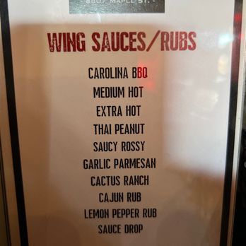 Everett's - Wing sauces - American Near Me - Omaha, Nebraska