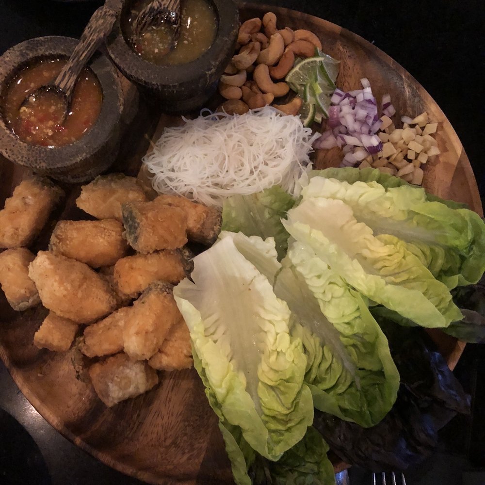 Valla Table - Miang salmon - Thai Near Me - New York, New York