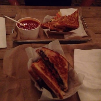Ms Cheezious - Top: tomato soup & bacon-havarti-tomato melt. Bottom: Short Rib melt - AMAZING! - Sandwiches Near Me - Miami, Florida Ms Cheezious - Top: tomato soup & bacon-havarti-tomato melt. Bottom: Short Rib melt - AMAZING! - Sandwiches Near Me - Miami, Florida