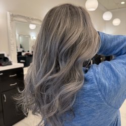 Hair By Judy Lee - Balayage ash green
